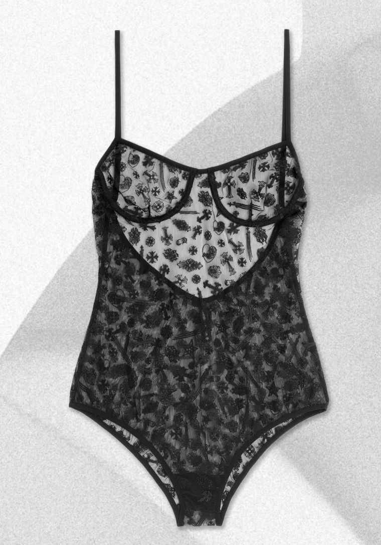 CHROME HEARTS　LACE TEDDY