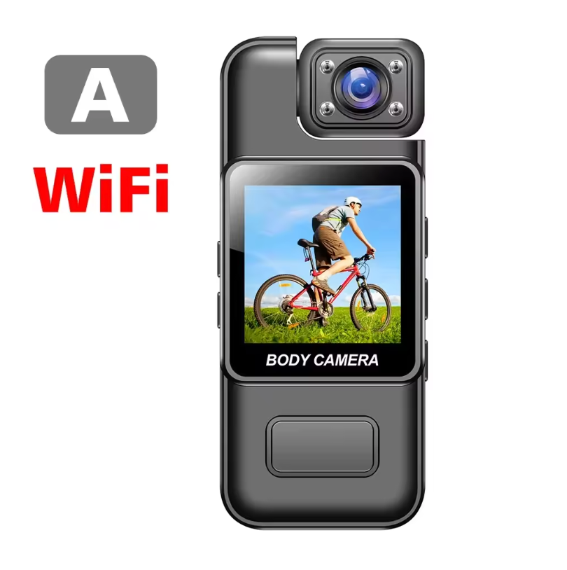 Ultra HD 4K Wifi Camera Digital Video Mini Portable Handheld Law Enforcement Recorder 180° Rotatable Lens Outdoor Sports Camera