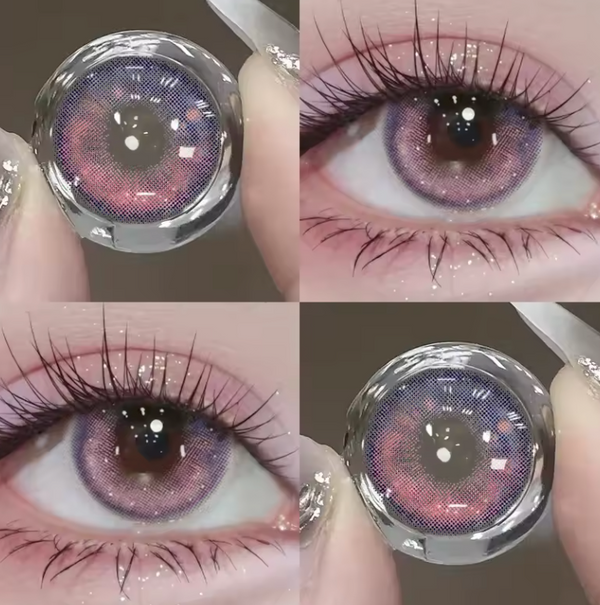 YOUPLUS １年仕様カラコン　両目ワンペア Tear Pink