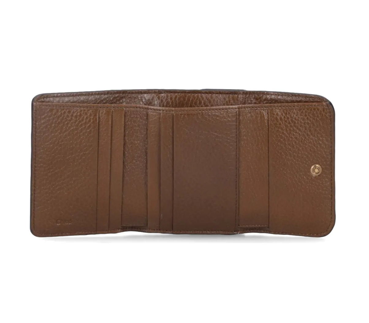 Chloe Tri-fold Logo Wallet