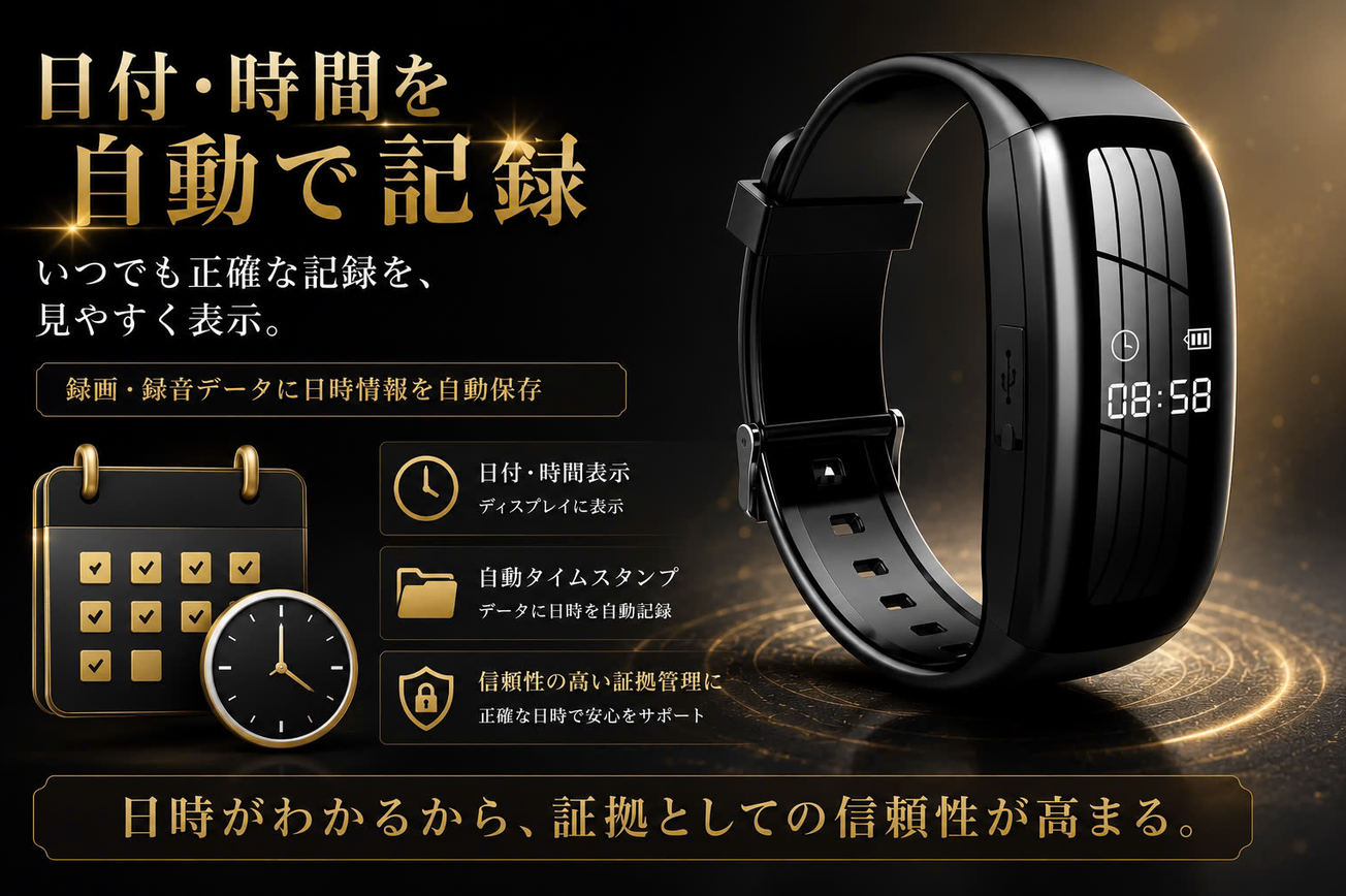 ボイスレコーダー,スパイカメラ,日本,JAPAN,カメラ,腕時計,ブレスレット