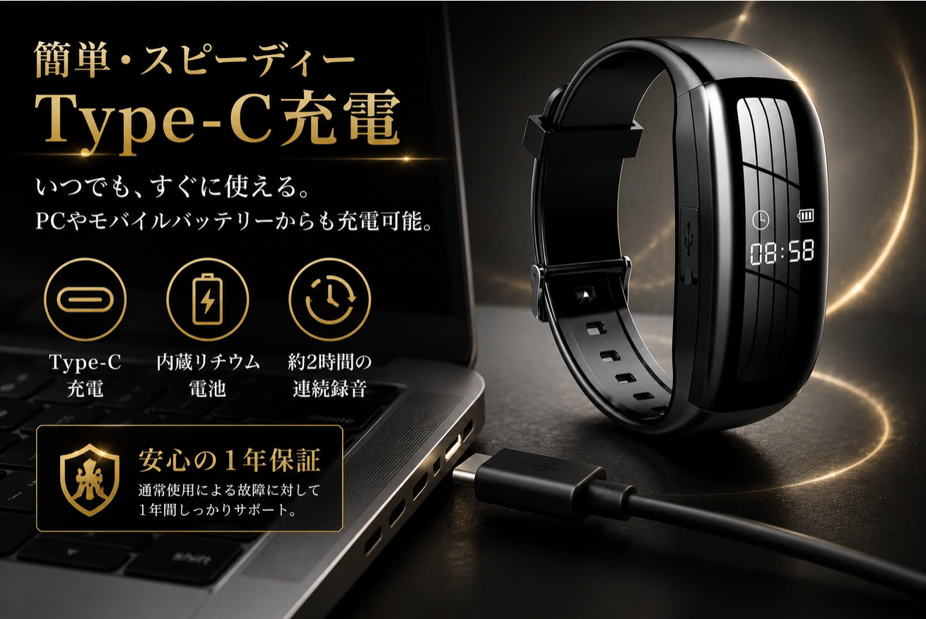 ボイスレコーダー,スパイカメラ,日本,JAPAN,カメラ,腕時計,ブレスレット