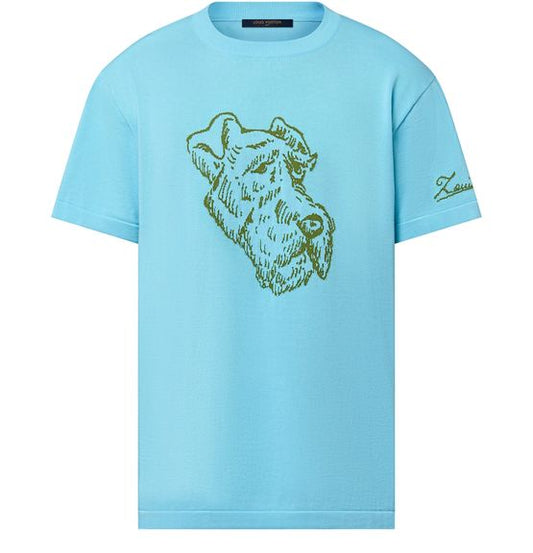 LOUIS VUITTON Graphic Short-Sleeved Crewneck