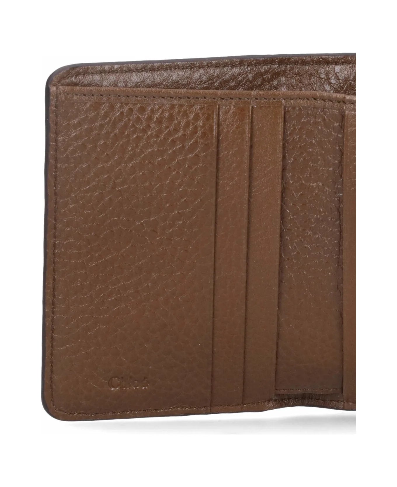Chloe Tri-fold Logo Wallet