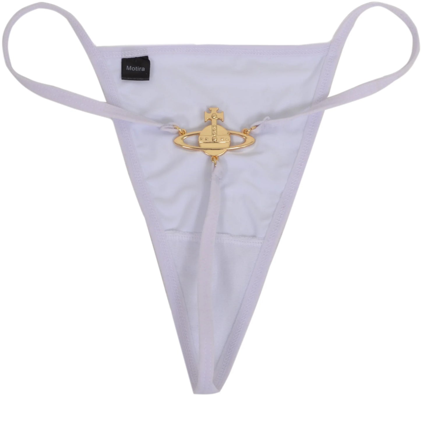 Reworked Westwood thong | white