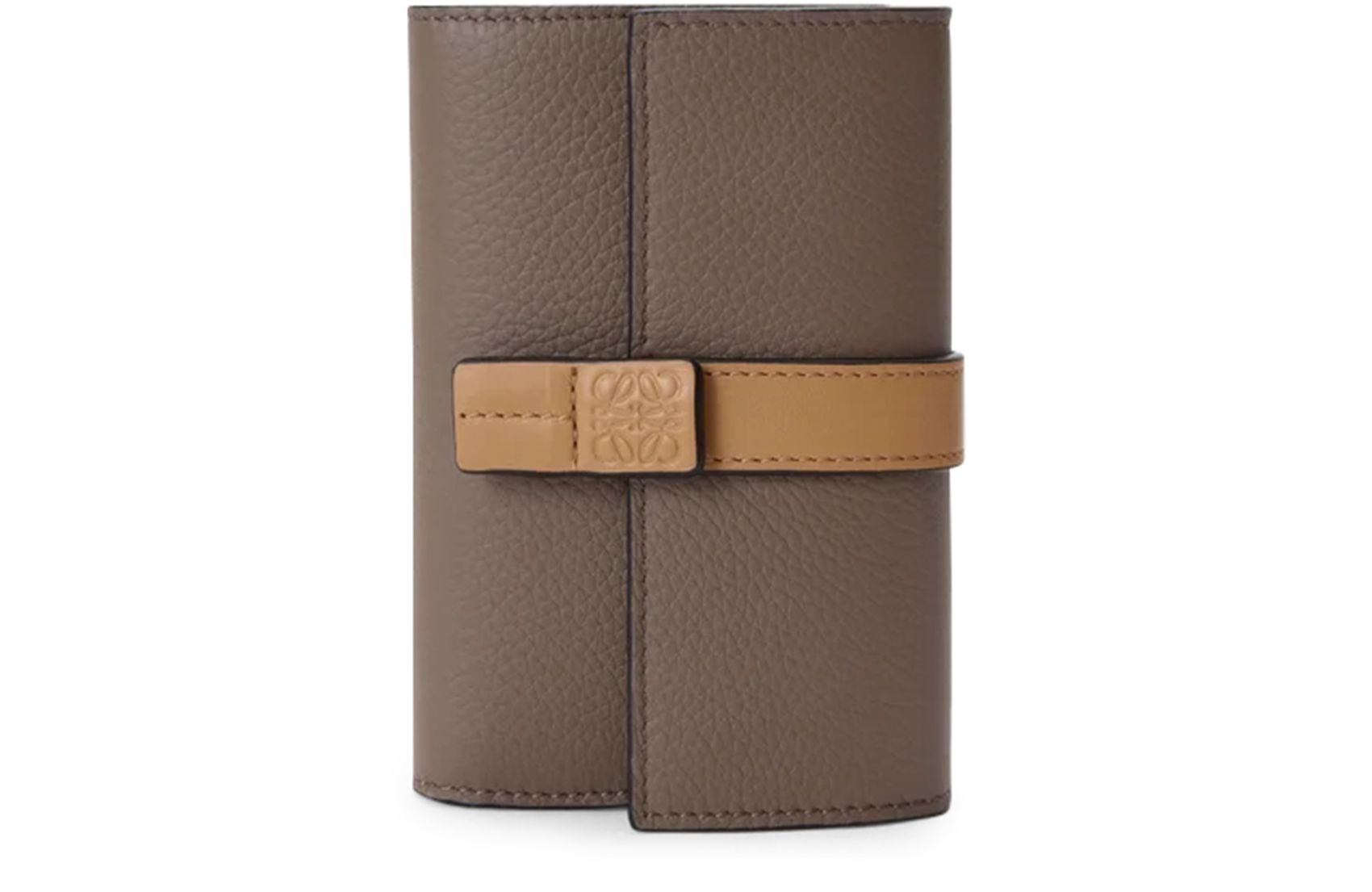 LOEWE Small soft calf leather upright wallet