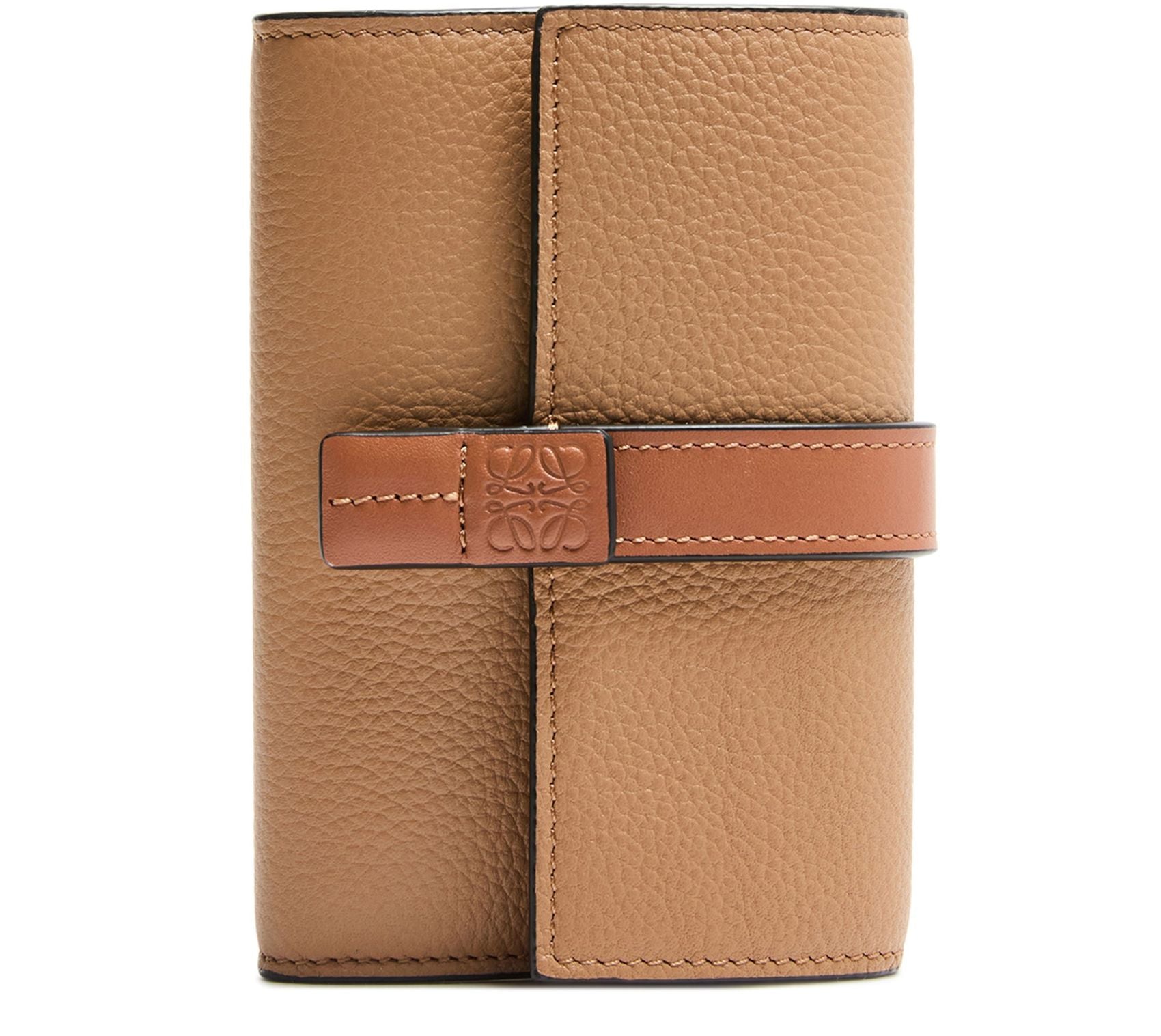 LOEWE Small soft calf leather upright wallet