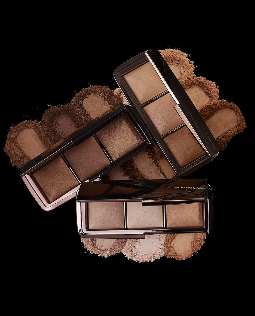 Hourglass Ambient Lighting Palette. Three-Shade Highlighting Palette for Your Best Complexion.Cruelty-Free and Vegan