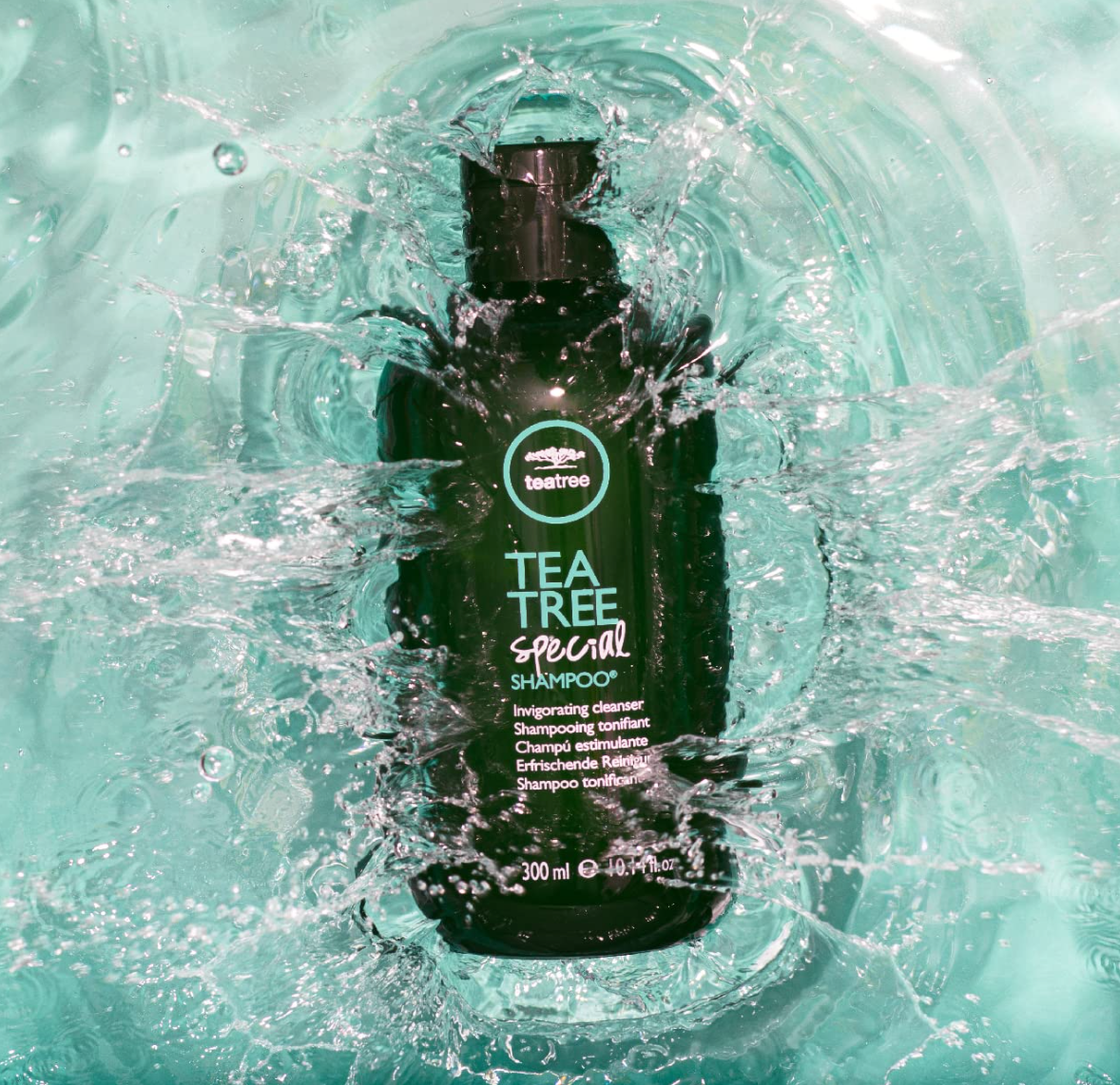 Tea Tree Special Shampoo, Deep Cleans, Refreshes Scalp, For All Hair Types, Especially Oily Hair 10.14 oz