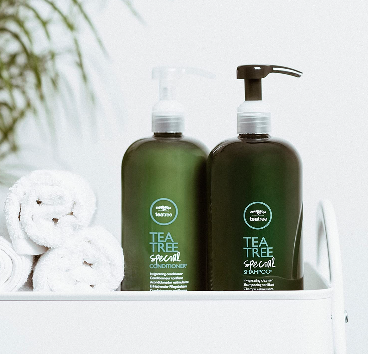 Tea Tree Special Shampoo, Deep Cleans, Refreshes Scalp, For All Hair Types, Especially Oily Hair 33.8 oz.