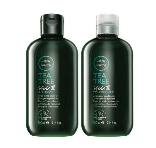 Tea Tree Special Shampoo, Deep Cleans, Refreshes Scalp, For All Hair Types, Especially Oily Hair Shampoo and Conditioner Duo, 10.14 fl. oz.