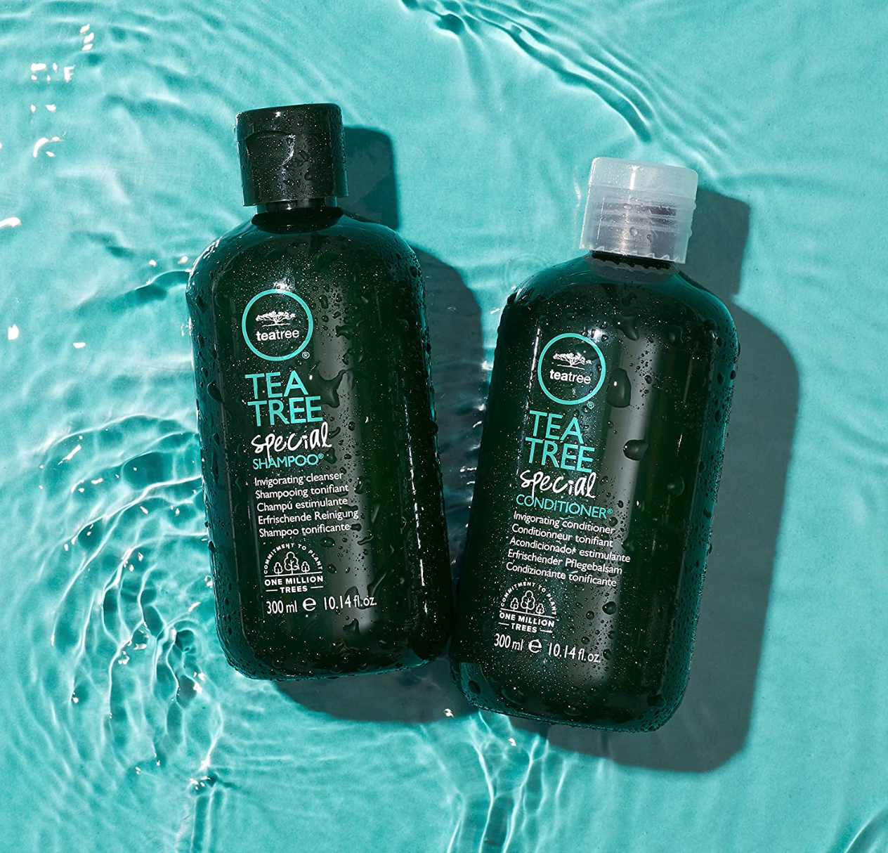 Tea Tree Special Shampoo, Deep Cleans, Refreshes Scalp, For All Hair Types, Especially Oily Hair Shampoo and Conditioner Duo, 10.14 fl. oz.