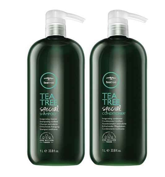 Tea Tree Special Shampoo, Deep Cleans, Refreshes Scalp, For All Hair Types, Especially Oily Hair Shampoo and Conditioner Duo, 33.8 fl. oz.