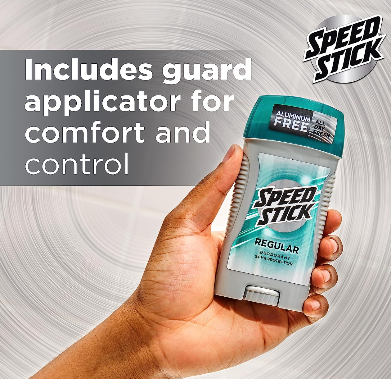 Speed Stick Men's Deodorant, Regular, 3 Ounce, 4 Pack
