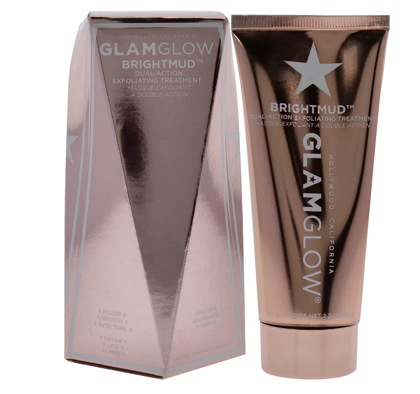 Glamglow Brightmud Dual-Action Exfoliating Treatment Women 2.2 oz