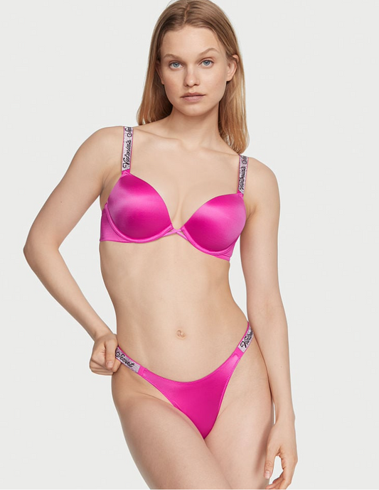 VICTORIA'S SECRET Very Sexy Bombshell 2カップアップ プッシュアップブラ　フューシャ フレンジー