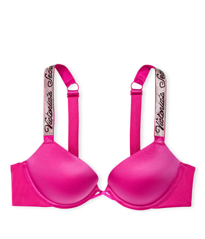 VICTORIA'S SECRET Very Sexy Bombshell 2カップアップ プッシュアップブラ　フューシャ フレンジー