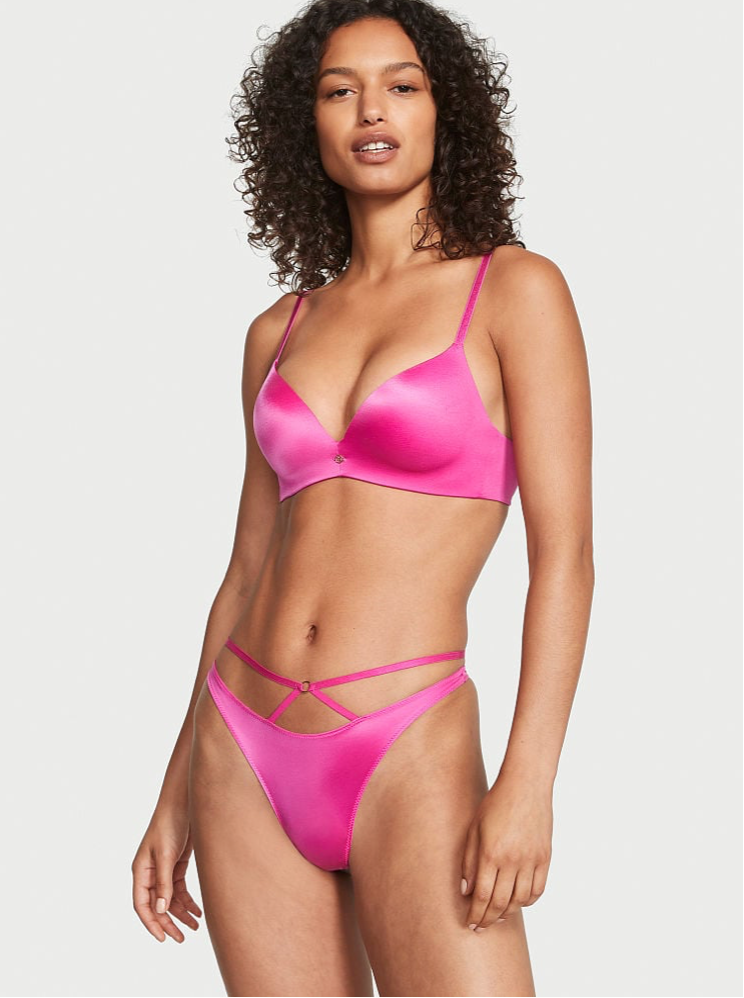 VICTORIA'S SECRET Very Sexy So Obsessed ワイヤレス プッシュアップ ブラ スムース　フューシャ フレンジー