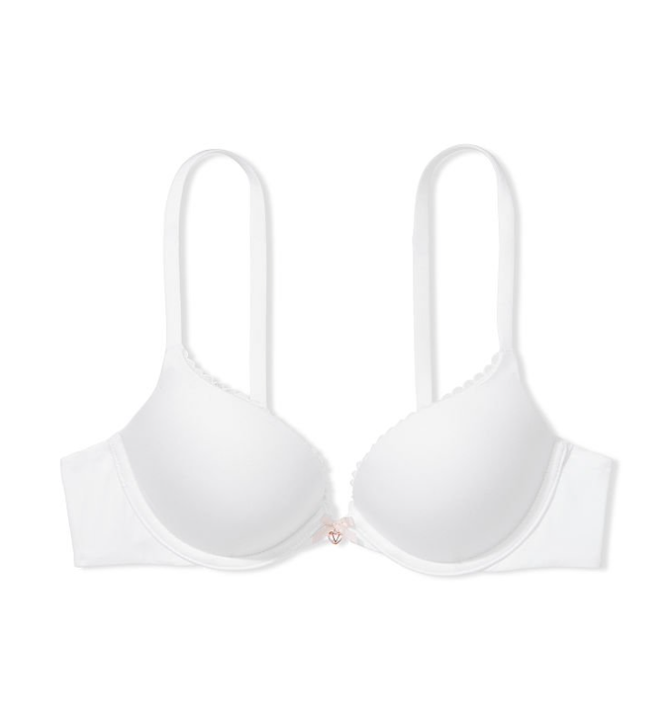 VICTORIA'S SECRET　BODY BY VICTORIA　スムース プッシュアップブラ　スムース ホワイト