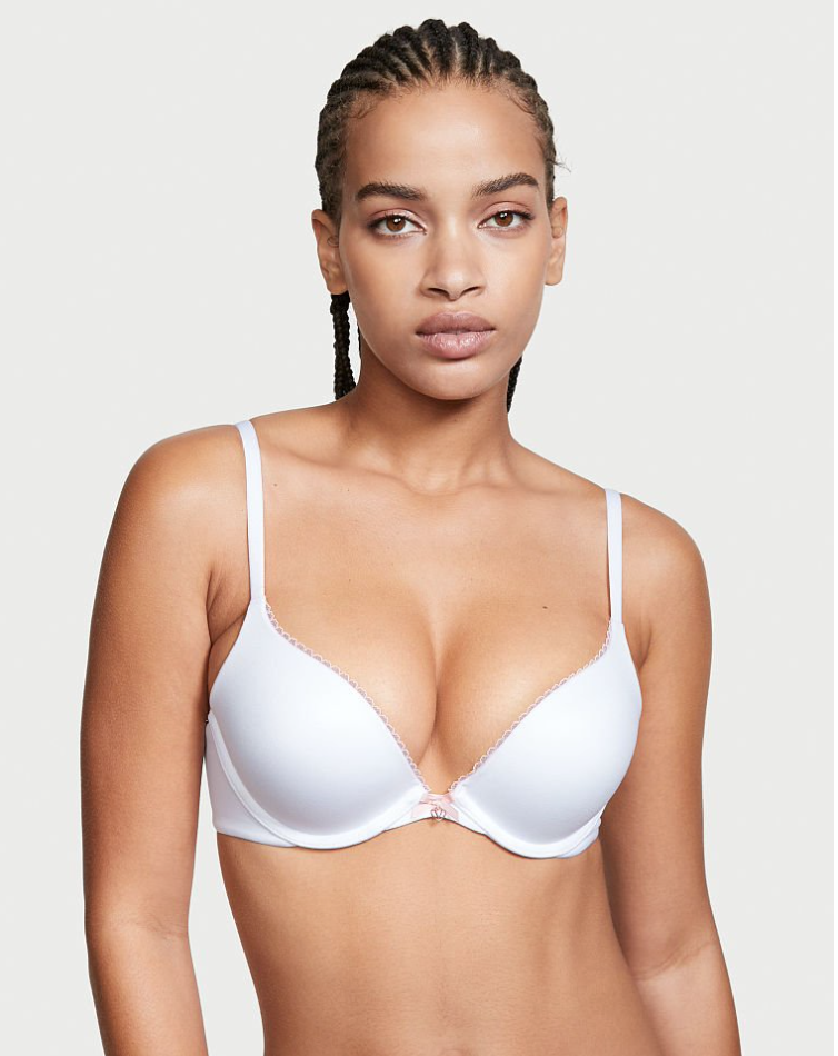 VICTORIA'S SECRET　BODY BY VICTORIA　スムース プッシュアップブラ　スムース ホワイト