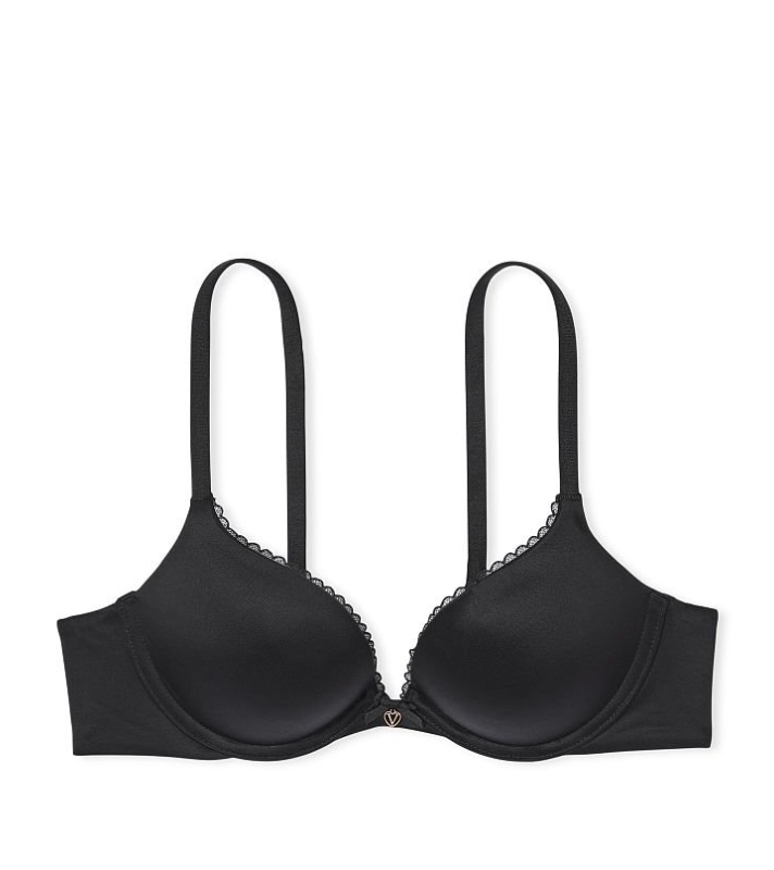 VICTORIA'S SECRET　BODY BY VICTORIA　スムース プッシュアップブラ　スムース　ブラック