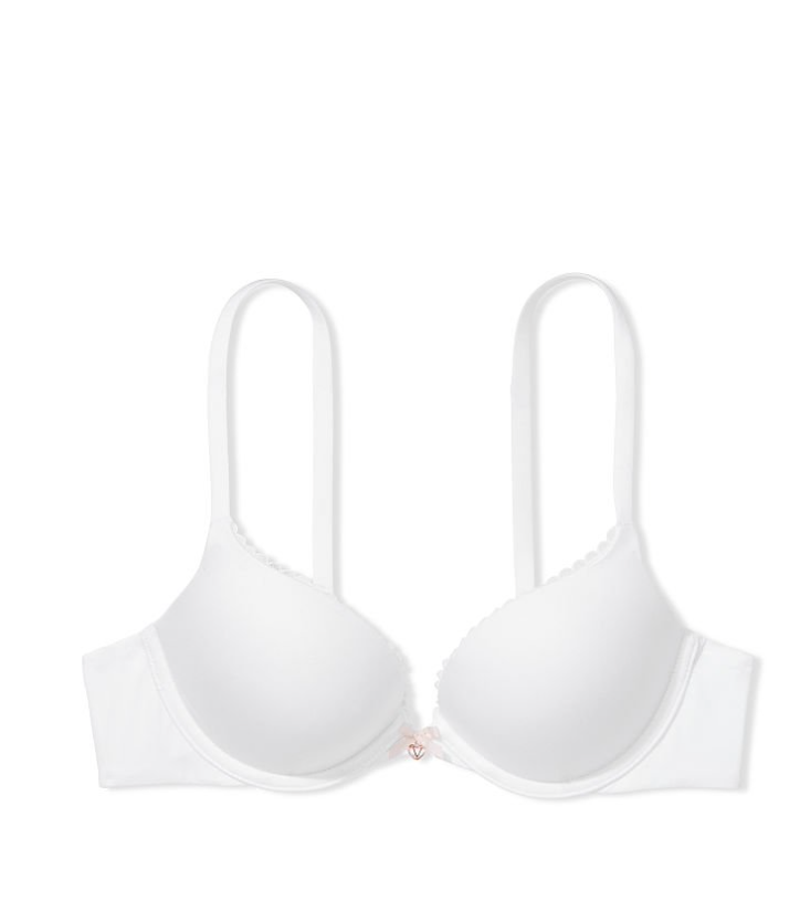 VICTORIA'S SECRET　BODY BY VICTORIA　スムース プッシュアップブラ　スムース バラッド ホワイト