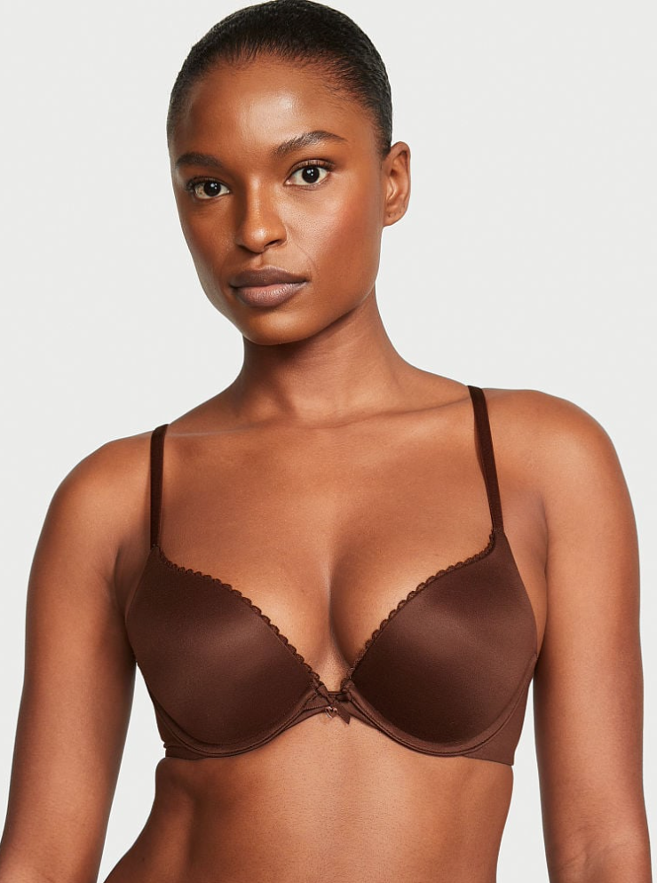 VICTORIA'S SECRET　BODY BY VICTORIA　スムース プッシュアップブラ　スムース バラッド　ガナッシュ