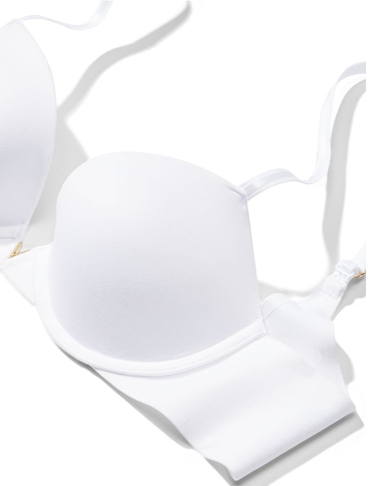 VICTORIA'S SECRET LOVE CLOUD　プッシュアップ プランジブラ　ホワイト