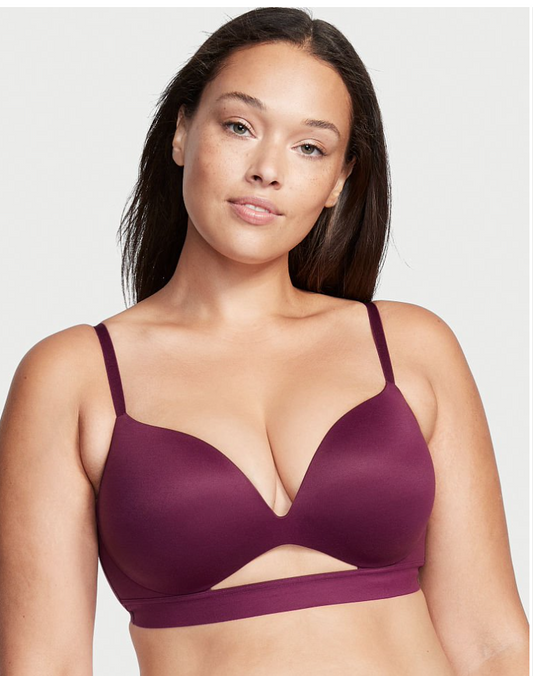 VICTORIA'S SECRET　INCREDIBLE BY VICTORIA’S SECRET ワイヤレス プッシュアップ ブラ　カットアウト ディテール キール