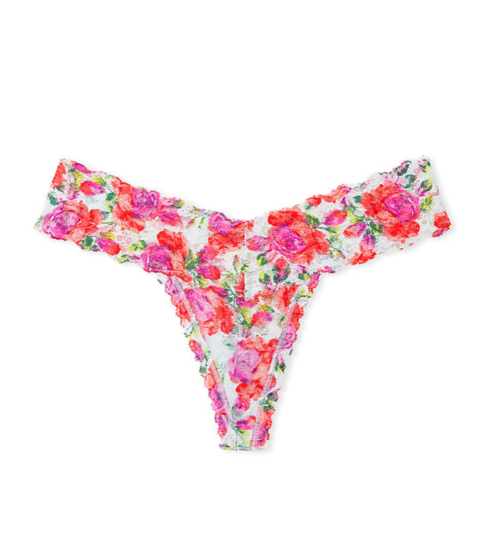 VICTORIA'S SECRET THE LACIE Posey レース レースアップ ソングショーツ　Posey レース　フローラル