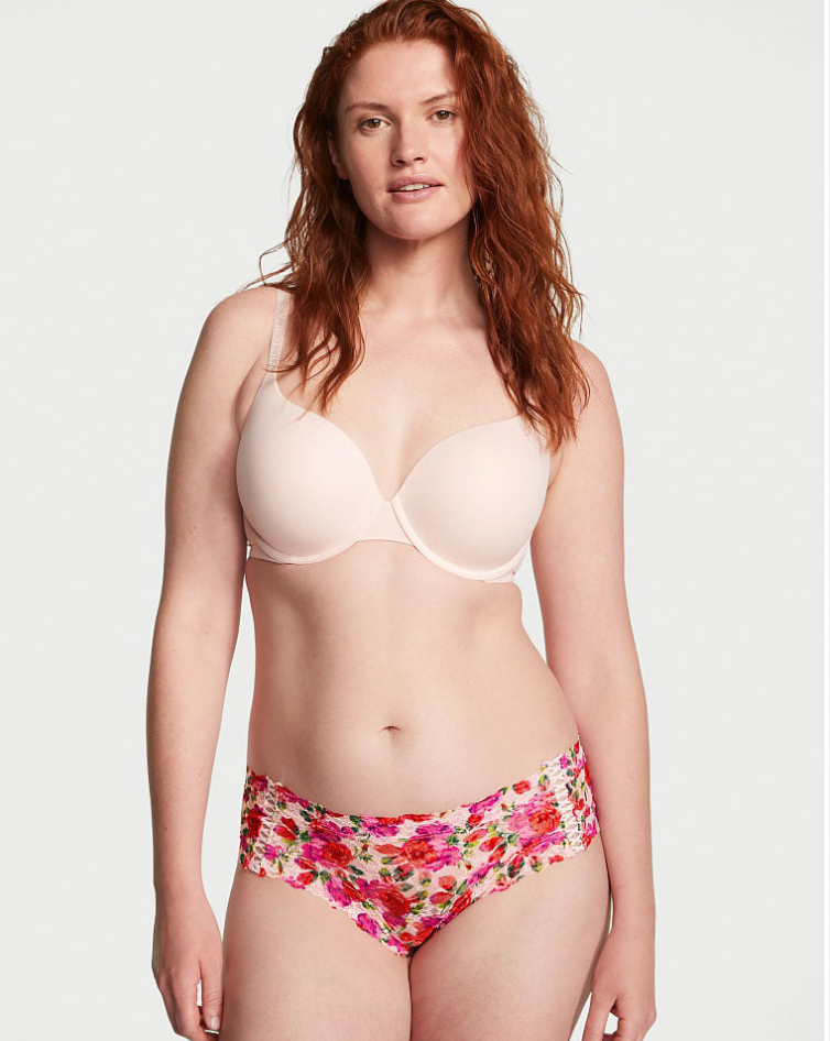 VICTORIA'S SECRET THE LACIE Posey レース レースアップ　チーキー ショーツ Posey レースアップ　フローラル