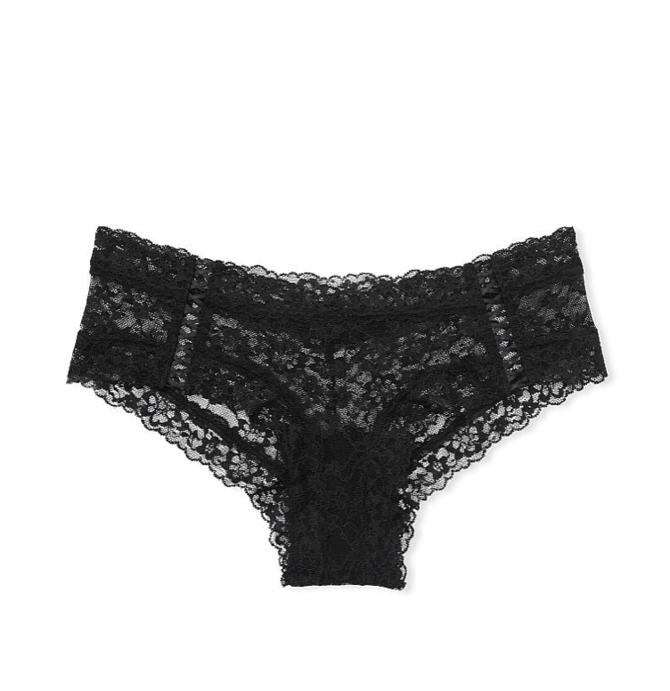 VICTORIA'S SECRET THE LACIE Posey レース レースアップ　チーキー ショーツ Posey レースアップ　ブラック