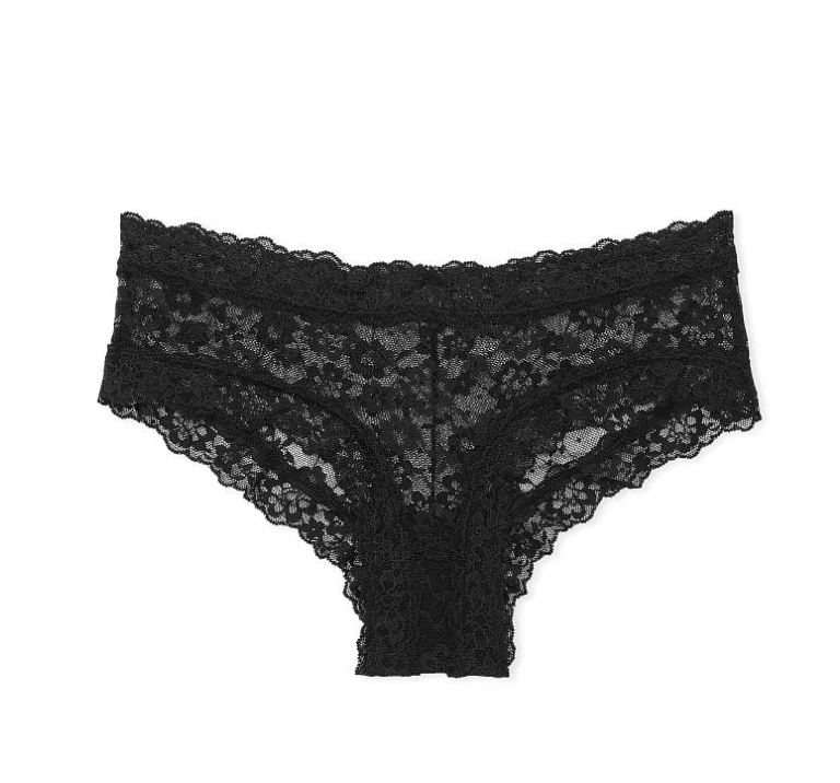 VICTORIA'S SECRET THE LACIE Posey レース レースアップ　チーキー ショーツ　Posey レース ブラック