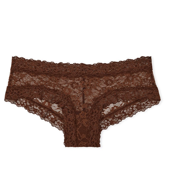 VICTORIA'S SECRET THE LACIE Posey レース レースアップ　チーキー ショーツ　Posey レース　ガナッシュ