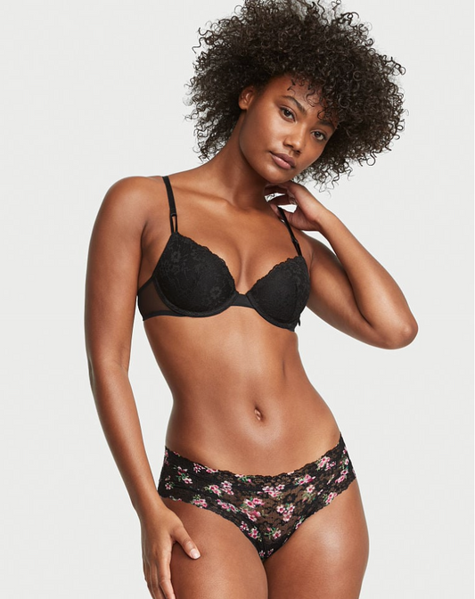 VICTORIA'S SECRET THE LACIE Posey レース レースアップ　チーキー ショーツ　Posey レース　メドウ フローラル