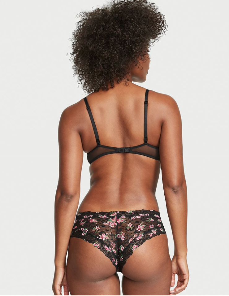 VICTORIA'S SECRET THE LACIE Posey レース レースアップ　チーキー ショーツ　Posey レース　メドウ フローラル