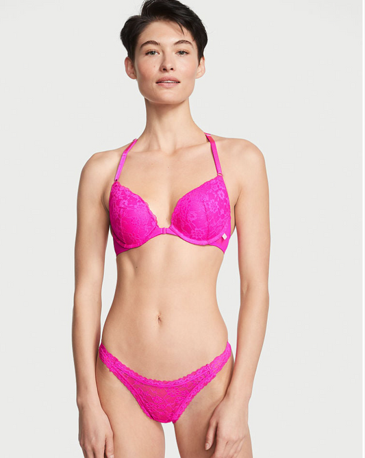 VICTORIA'S SECRET THE LACIE Posey レース ブラジリアン ショーツ　バリ オーキッド