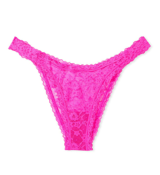 VICTORIA'S SECRET THE LACIE Posey レース ブラジリアン ショーツ　バリ オーキッド