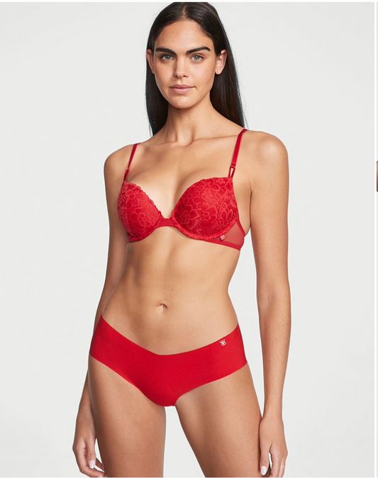 VICTORIA'S SECRET SEXY ILLUSIONS BY VICTORIA'S SECRET ノーショウ チーキー ショーツ クラシック リップスティック