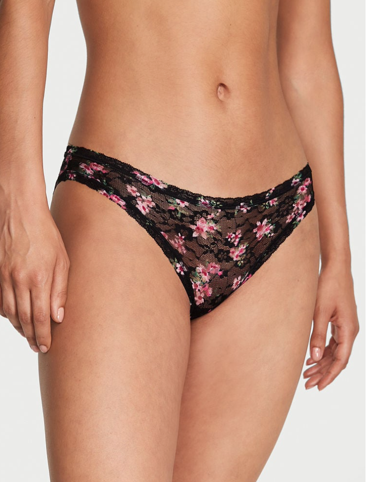 VICTORIA'S SECRET THE LACIE Posey レース ビキニショーツ　メドウ フローラル