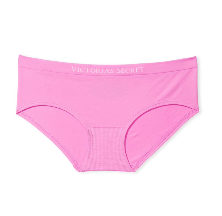 VICTORIA'S SECRET　シームレス ヒップハング ショーツ　クラシック ライラック シフォン