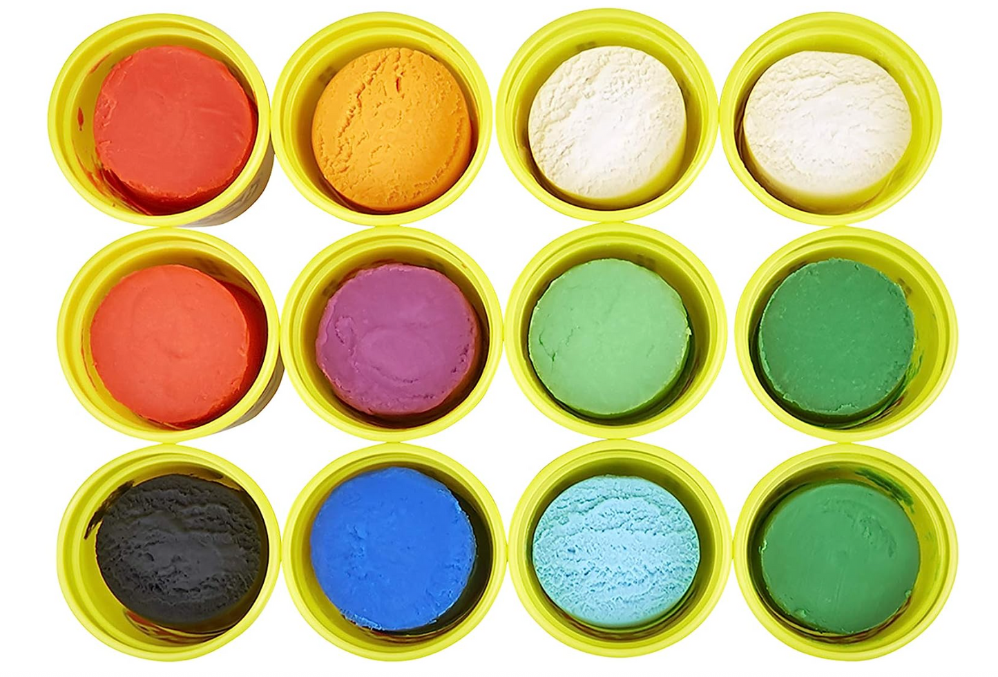 Play-Doh Bulk Winter Colors 12-Pack of Non-Toxic Modeling Compound, 4-Ounce Cans