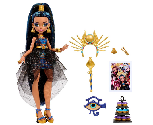 Monster High Clawdeen Wolf Doll in Monster Ball Party Fashion with Themed Accessories Like Balloonsのコピーp