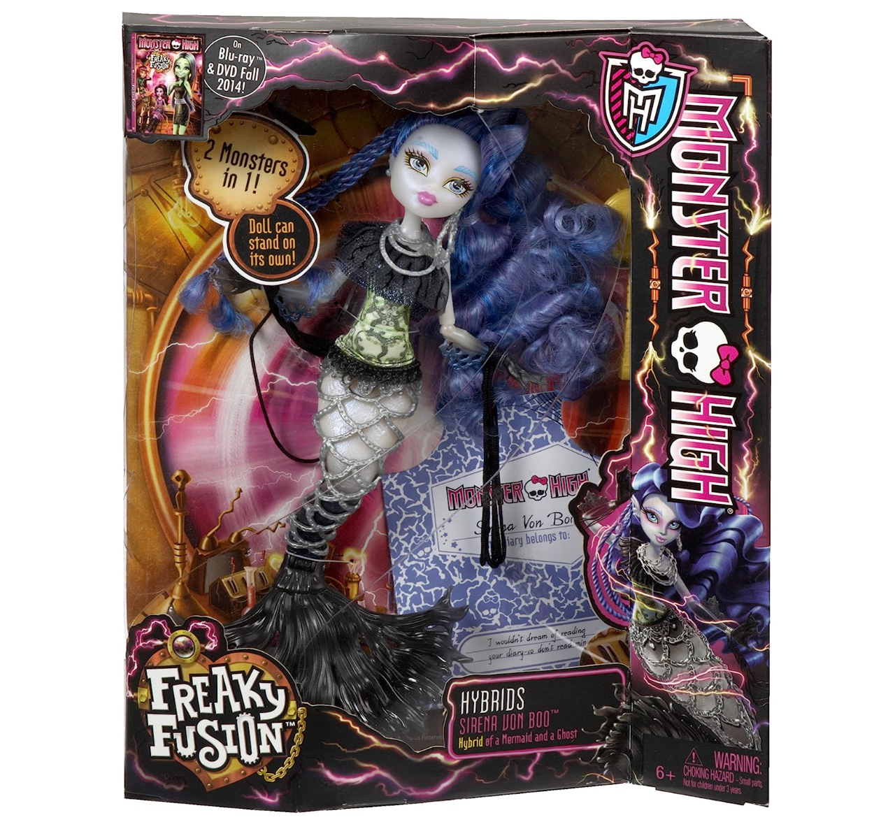 Mattel Monster High Freaky Fusion Siren von Boo Doll
