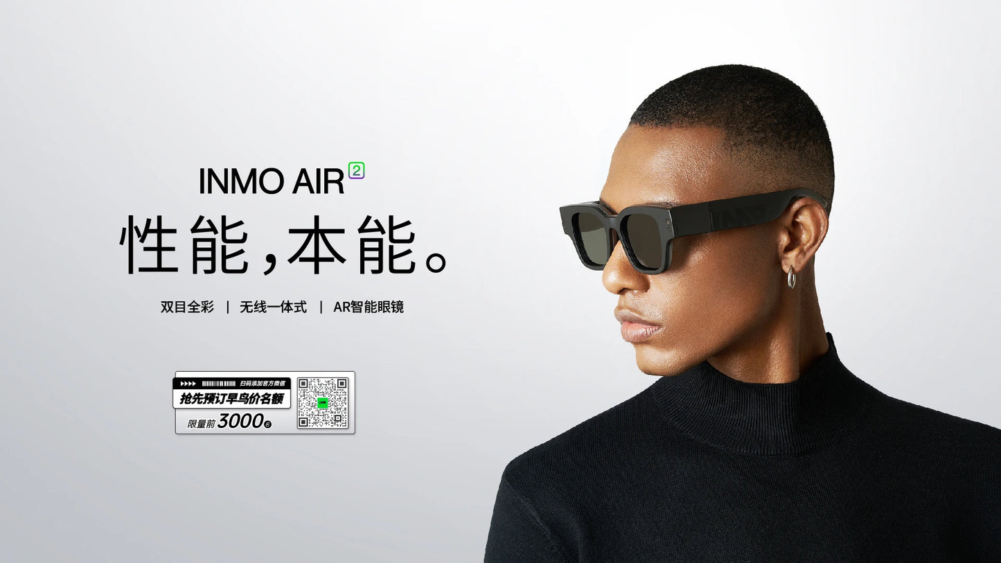 INMO Air2 AR Glasses Screen Touch Smart Translation Glasses