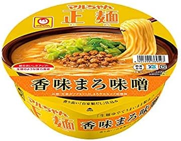 Maruchan Seimen Cup, Fragrant Miso, 129g x 12