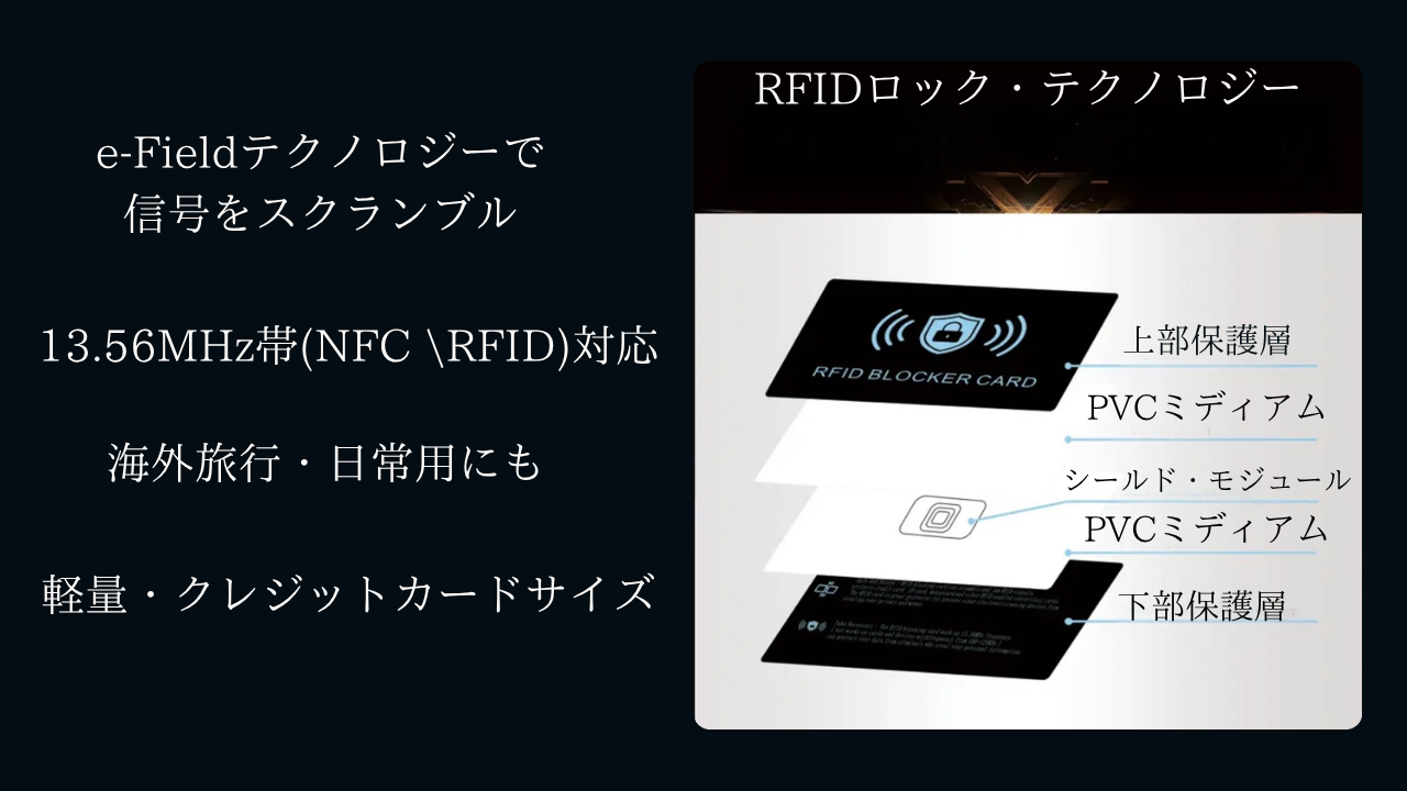 RAIDBLOCK 【1枚で全カード防御】悪魔級スキミング防止カード