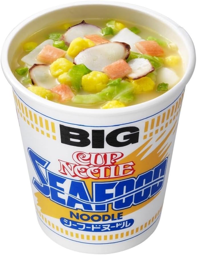 Cup Noodle Seafood Noodle Big Nissin Foods Cup Noodle 104g x 12