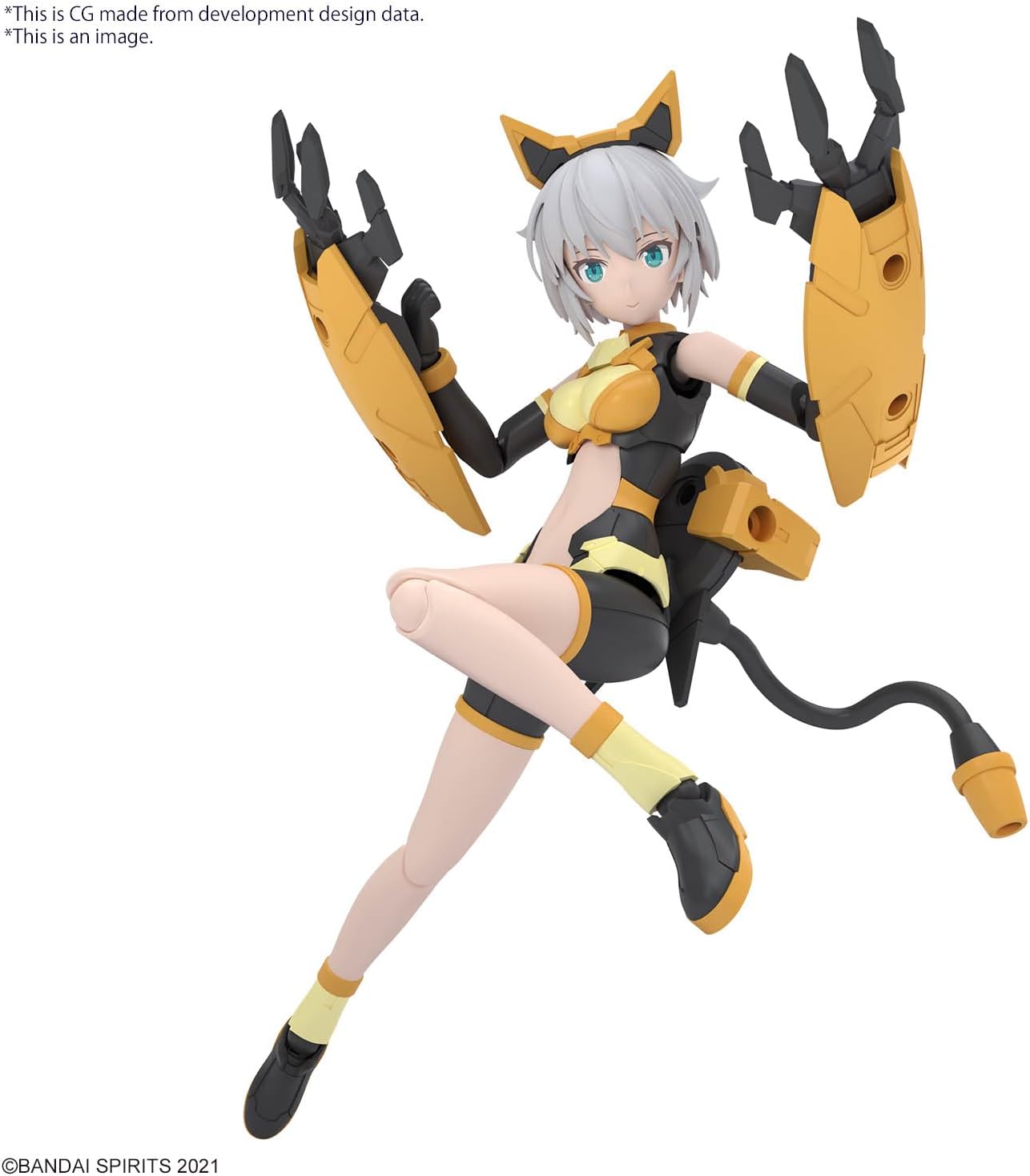 BANDAI SPIRITS 30MS Richetta (Freesia Wear) [Color A] Pre-Colored Plastic Model