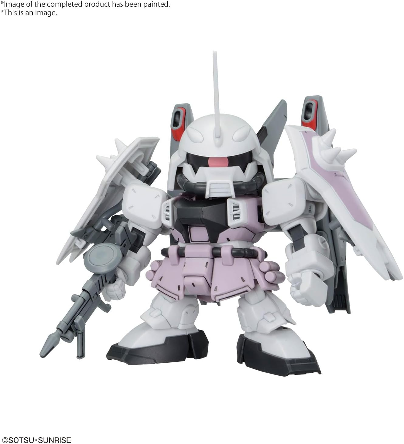 BANDAI SPIRITS SD Gundam BB Warrior Gundam SEED DESTINY ZGMF Zaku Series Set Color-Separated Plastic Model